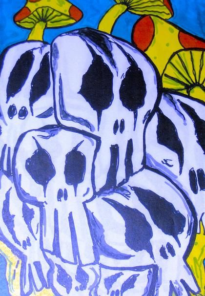 Allman Brothers Skulls
