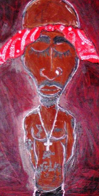 Tupac Shakur Original Oil